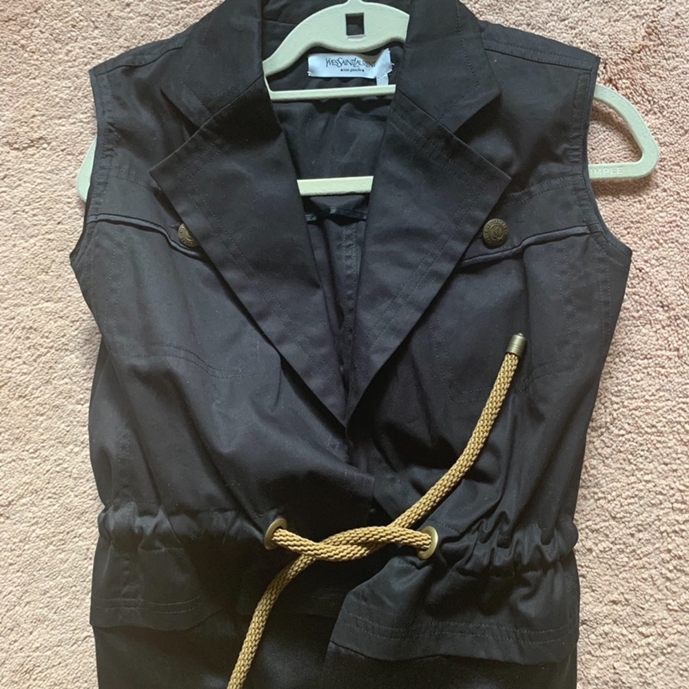 YSL Vintage Vest